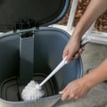 How often should you empty all of your trash cans in your house?