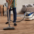 What cleaners should not be used on hardwood floors?
