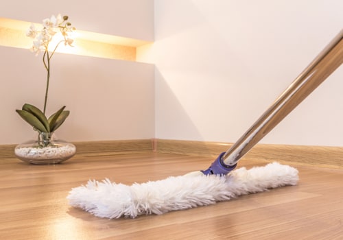 What should you not clean hardwood floors with?